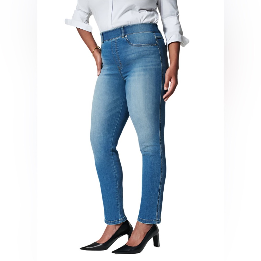 NWT SPANX Straight Leg Jeans Vintage Indigo size 2X 2T size 14/16 20356R
